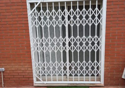 reja de seguridad para cerrado de puerta corredera tipo ballesta anti-robo