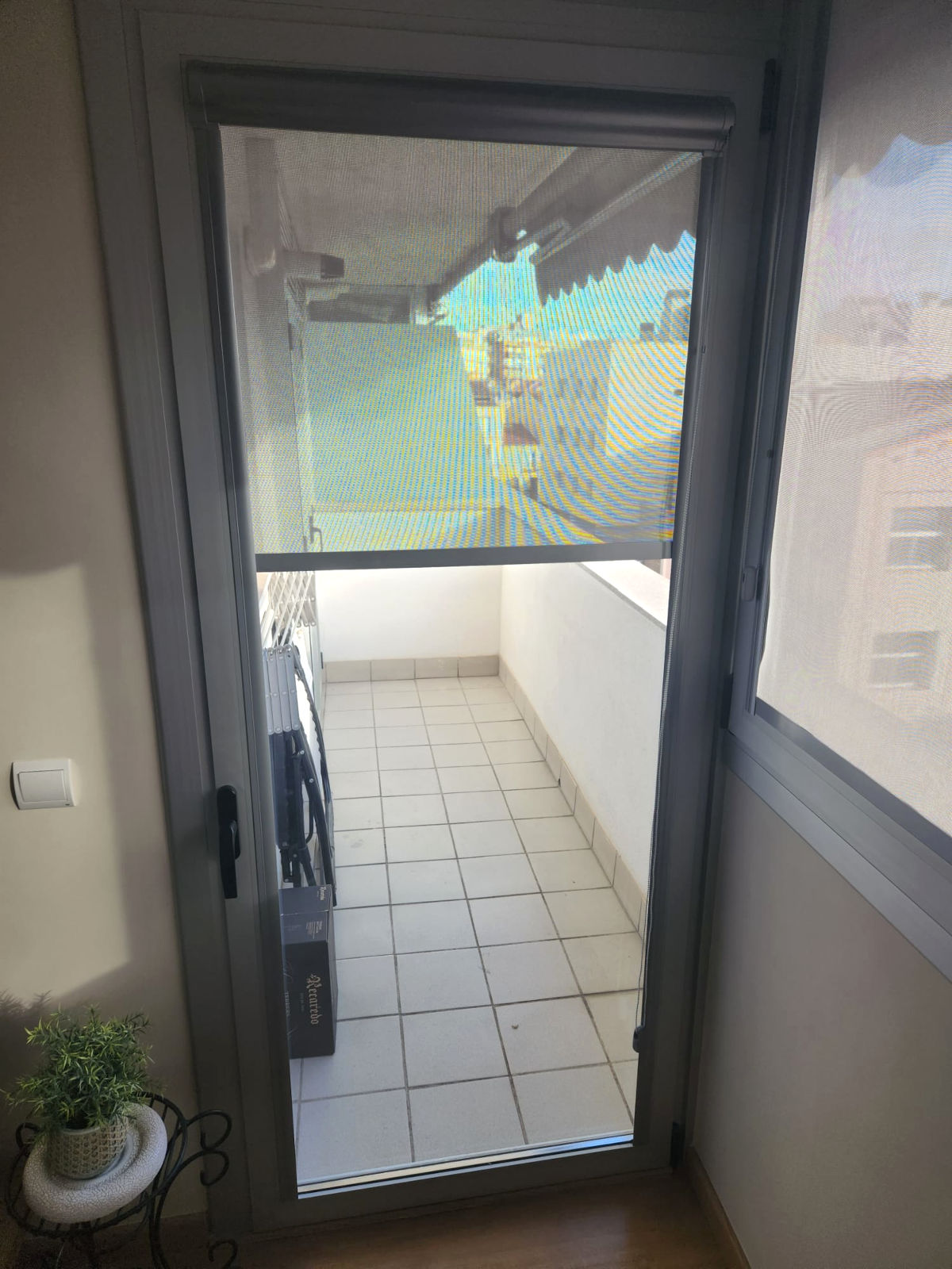 Puertas De Aluminio Gris Con Cristales Dobles Insonorizados Alu 